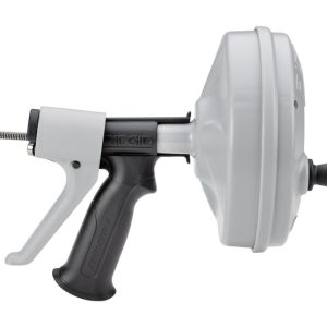 Ridgid Kwik-Spin+ 25 ft. L Plastic Drum Auger