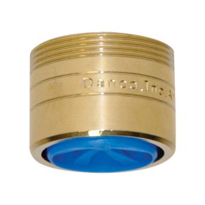 Danco Dual Thread 15/16 in.- 27M x 55/64 in.-27F Polished Brass Faucet Aerator