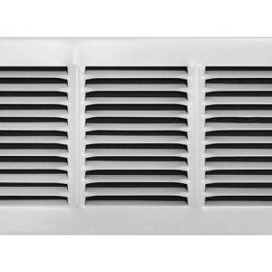 Tru Aire 6 in. H X 14 in. W 1-Way Powder Coat White Steel Return Air Grille