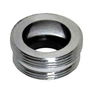 Danco Male Thread 55/64 in.-27M x 13/16 in.-27M Chrome Plated Aerator Adapter