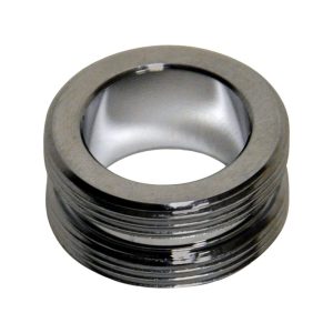 Danco Male Thread 55/64 in.-27 x Male 55/64 in. Chrome Aerator Adapter