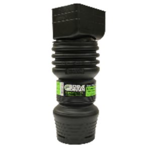 Advance Drainage Systems 4 in. Barb X 4 in. D Barb Polyethylene Downspout Extender Adapter