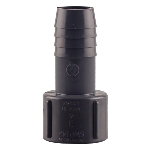 Boshart Industries 3/4 in. FPT in. X 3/4 in. D Insert Polypropylene Female Adapter