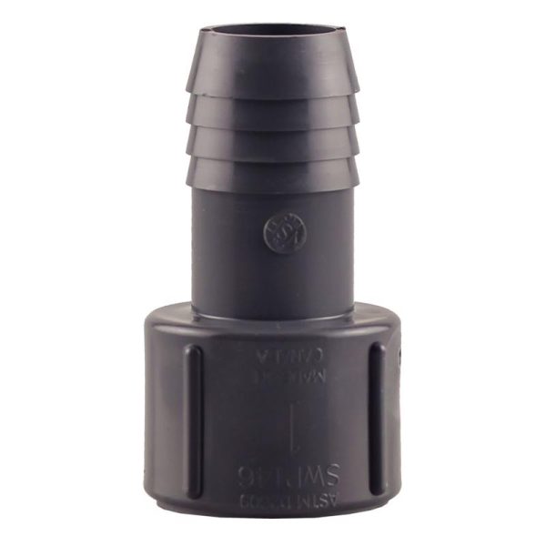 Boshart Industries 1 in. FPT in. X 1 in. D Insert Polypropylene Female Adapter