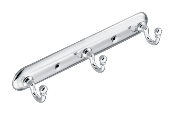 Moen Yorkshire Chrome Towel Bar 10 in. L Zinc