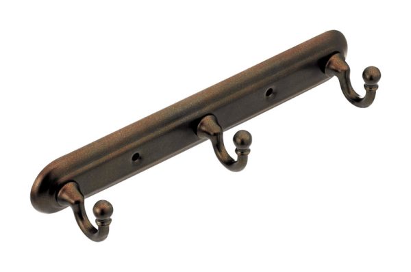 Moen Yorkshire Old World Bronze Towel Bar 10 in. L Zinc