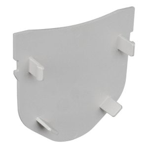 Fernco StormDrain Plus 4-11/16 in. Gray Rectangle Plastic End Cap