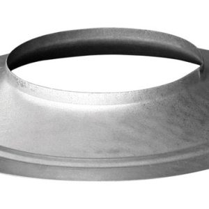 DuraVent 4 in. D 24 Ga. Galvanized Steel Storm Collar