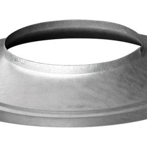 DuraVent 4 in. D 28 Ga. Galvanized Steel Storm Collar