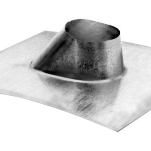 DuraVent 17 in. W X 17 in. L Galvanized Steel Roof Flashing Silver