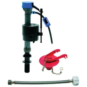 Fluidmaster Performax Fill Valve And Flapper Kit White Plastic