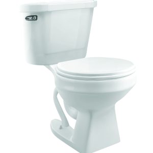 Cato Jazmin 1.3 gal White Round Complete Toilet