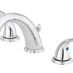 OakBrook Chrome Widespread Bathroom Sink Faucet 8 in.