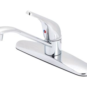 OakBrook Essentials One Handle Chrome Kitchen Faucet