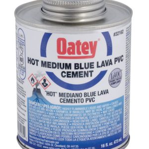 Oatey Lava Hot Blue Cement For PVC 16 oz