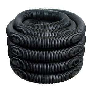 Advance Drainage Systems 3 in. D X 100 ft. L Polyethylene Slotted Single Wall Perforated Drain Pipe
