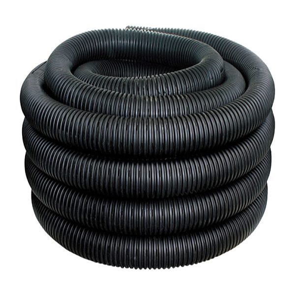 Advance Drainage Systems 3 in. D X 100 ft. L Polyethylene Slotted Single Wall Perforated Drain Pipe