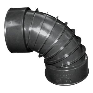 Advance Drainage Systems 3 in. Snap X 3 in. D Snap Polyethylene 7 in. 90 Degree Elbow
