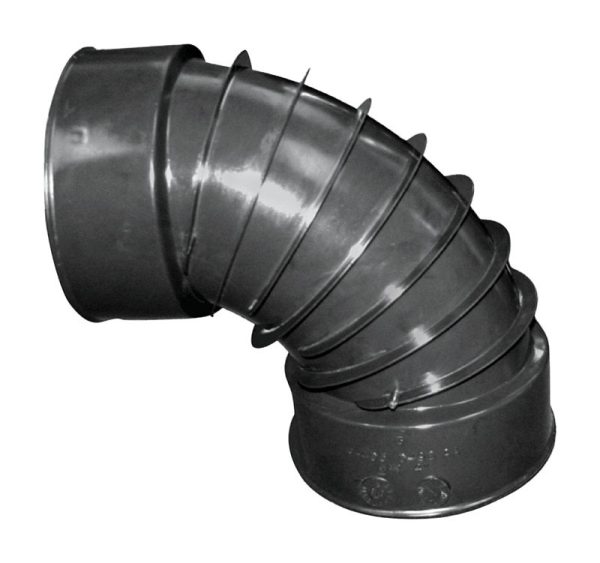 Advance Drainage Systems 3 in. Snap X 3 in. D Snap Polyethylene 7 in. 90 Degree Elbow
