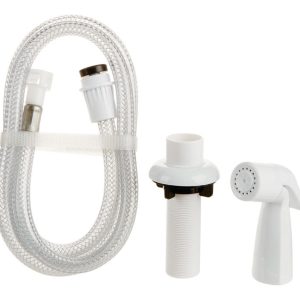 OakBrook For Universal White Faucet Sprayer with Hose