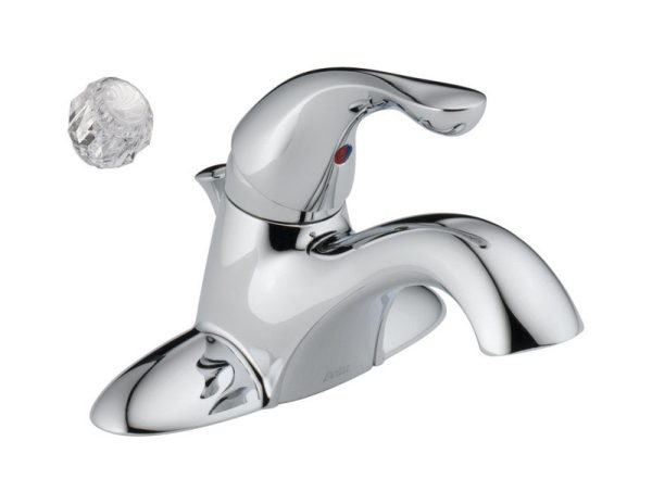 Delta Chrome Bathroom Faucet 4 in.