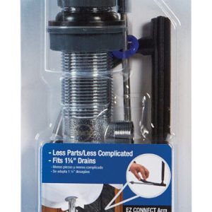 Danco EZ Connect 1-1/4 in. D Chrome Pop-Up Lavatory Drain