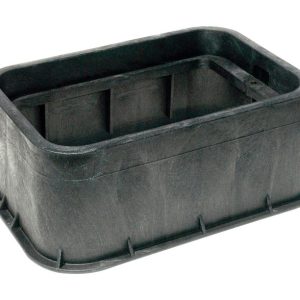 NDS 13.9 in. W X 19.5 in. H Rectangular Riser for Valve Box Black