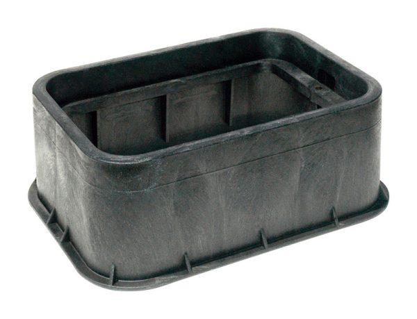 NDS 13.9 in. W X 19.5 in. H Rectangular Riser for Valve Box Black