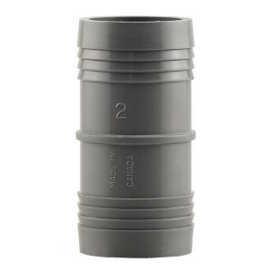 Boshart Industries 2 in. Insert in. X 2 in. D Insert Polypropylene Coupling