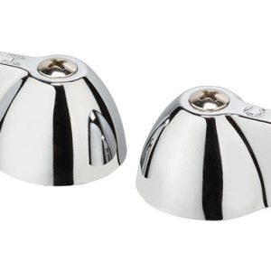 Homewerks For Universal Chrome Plated Bathroom and Kitchen Faucet Handles