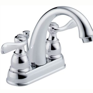 Delta Windemere Chrome Bathroom Faucet 4 in.