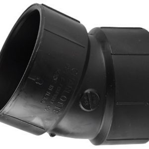 Charlotte Pipe 4 in. Hub X 4 in. D Hub ABS Elbow