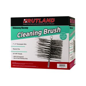 Rutland 12-3/4 in. Rectangular Oil Tempered Chimney Brush