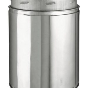 Selkirk 6 in. D X 12 in. L Stainless Steel Chimney Pipe