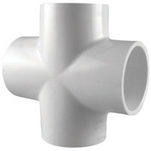 Charlotte Pipe Schedule 40 1-1/2 in. Slip X 1-1/2 in. D Slip PVC Cross