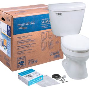 Mansfield Summit 1.28 gal Round Complete Toilet