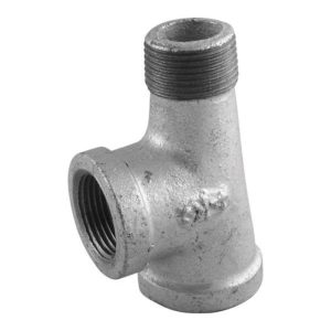 STZ Industries 1 in. FIP each X 1 in. D MIP each Galvanized Malleable Iron Tee