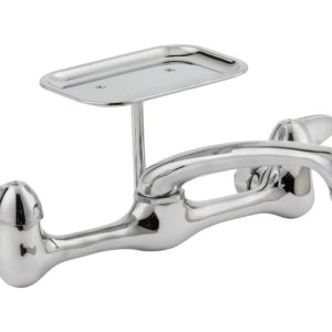 Homewerks Two Handle Chrome Kitchen Faucet