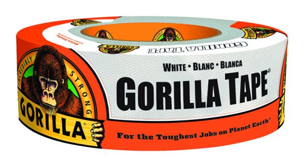 Gorilla 1.88 in. W X 30 yd L White Duct Tape