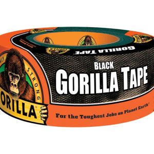 Gorilla 1.88 in. W X 10 yd L Black Duct Tape