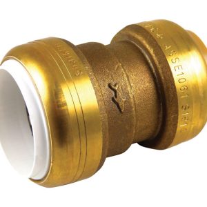 SharkBite Push to Connect 1 in. IPS X 1 in. D CTS Brass Coupling