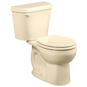 American Standard Colony Toilet-To-Go 1.28 gal Bone Round Complete Toilet