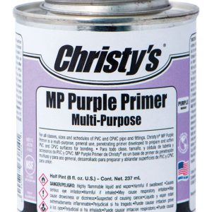 Christy's Purple Primer and Cement For CPVC/PVC 8 oz