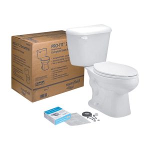 Mansfield Alto Pro-Fit 2 1.28 gal Elongated Complete Toilet