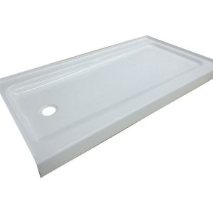 Bootz 4 in. H X 32 in. W X 60 in. L White Shower Base