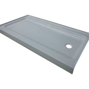 Bootz 4 in. H X 32 in. W X 60 in. L White Shower Base