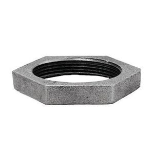STZ Industries 3/4 in. FIP each X 3/4 in. D FIP Galvanized Malleable Iron Lock Nut