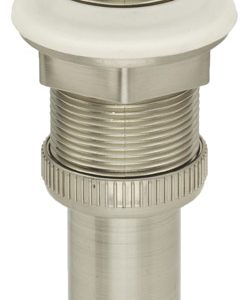 DecoDrain 1-1/4 in. D Plastic Push Pop-Up Drain