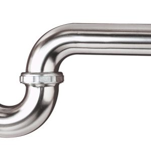 Keeney 1-1/4 in. D Chrome Plated Brass P Trap