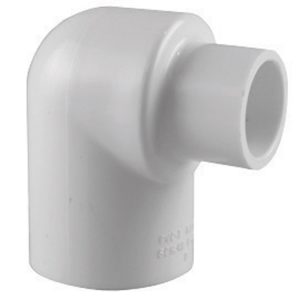 Charlotte Pipe Schedule 40 3/4 in. Slip X 1/2 in. D Slip PVC 90 Degree Elbow